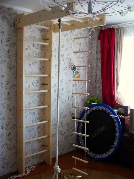 Спортивный уголок для детей в квартиру, дом