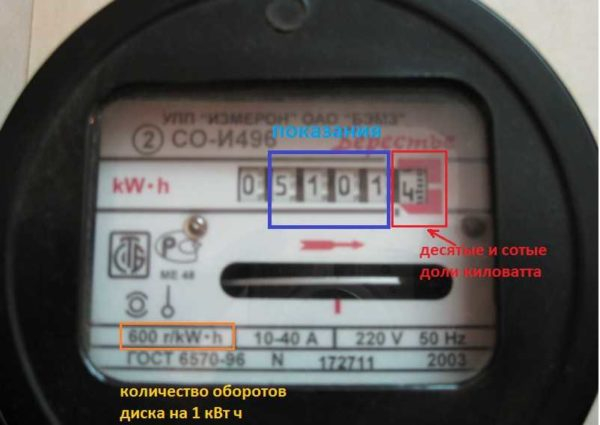 Как снимать показания электросчетчика
