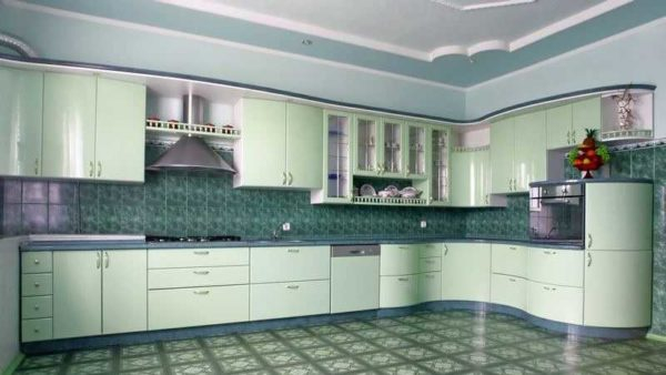 Кухни в зеленом цвете: особенности создания итерьера