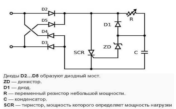 Подключение диммера своими руками