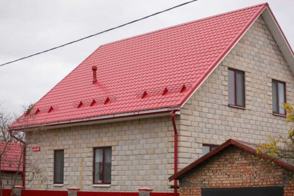 Как сделать крышу из металлочерепицы