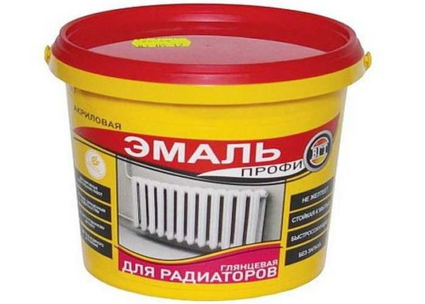 Краска для радиаторов (батарей) отопления