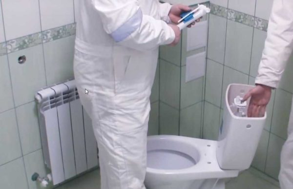 Как самостоятельно установить унитаз