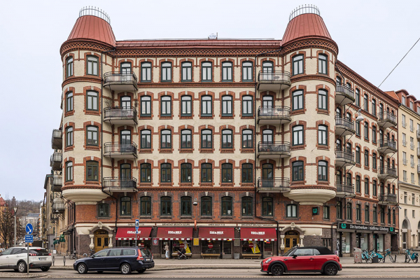 Красивая бежевая квартира в Гетеборге (88 кв. м)