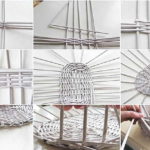 Плетение из газетных трубочек — интересные поделки своими руками