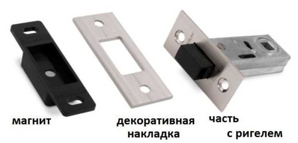 Магнитные замки и защелки для межкомнатных дверей — современно и практично!