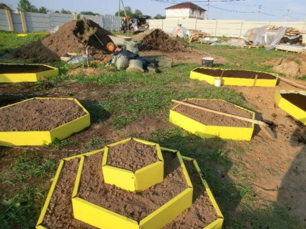 Планировка огорода под посадки — делаем правильно и красиво