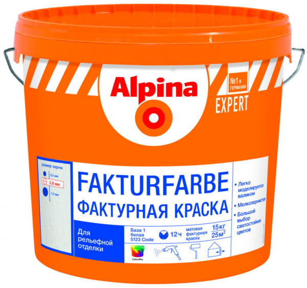 Фактурная краска для стен — идеальная замена обоям