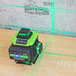 Обзор бюджетного лазерного уровня 4D Hibiru Omnitronic 4360