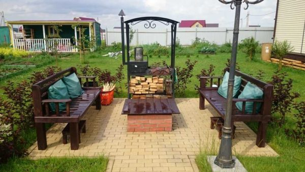 Как сделать костровище на даче, во дворе