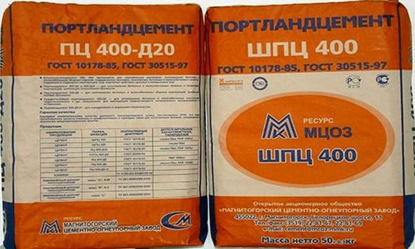 Марки цемента — маркировка по старому и новому госстандарту (ГОСТу)