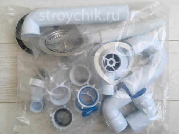 Выбор и установка сифона для мойки (раковины) на кухню
