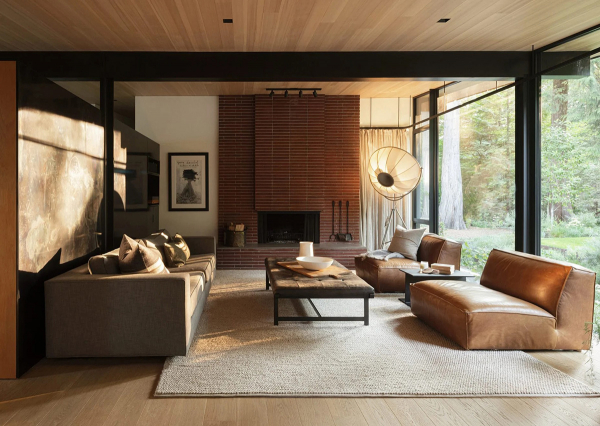 Стильный современный mid century в Ванкувере