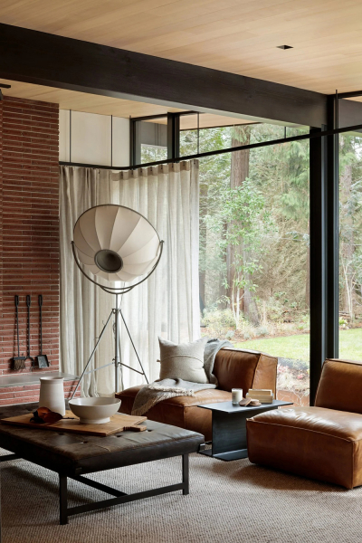 Стильный современный mid century в Ванкувере