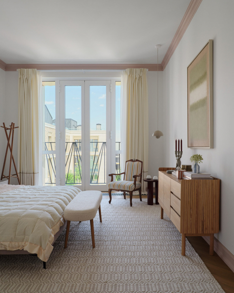 Свежие акценты в дизайне квартиры для молодой семьи в Алматы Свежие акценты в дизайне квартиры для молодой семьи в Алматы