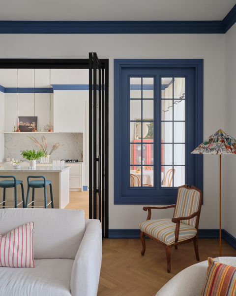 Свежие акценты в дизайне квартиры для молодой семьи в Алматы Свежие акценты в дизайне квартиры для молодой семьи в Алматы