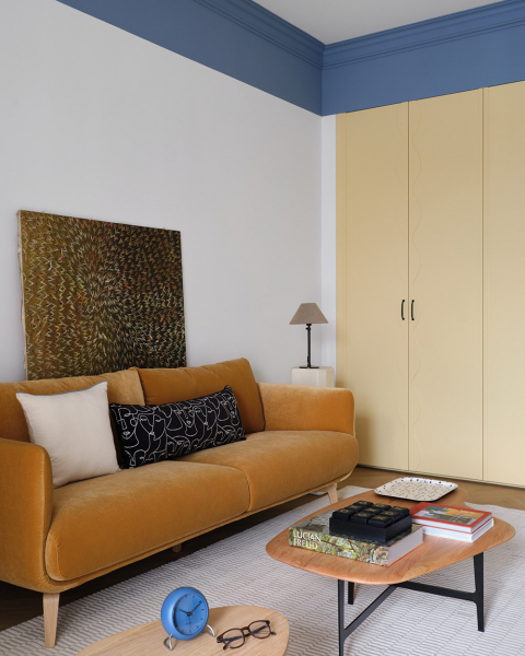 Свежие акценты в дизайне квартиры для молодой семьи в Алматы Свежие акценты в дизайне квартиры для молодой семьи в Алматы