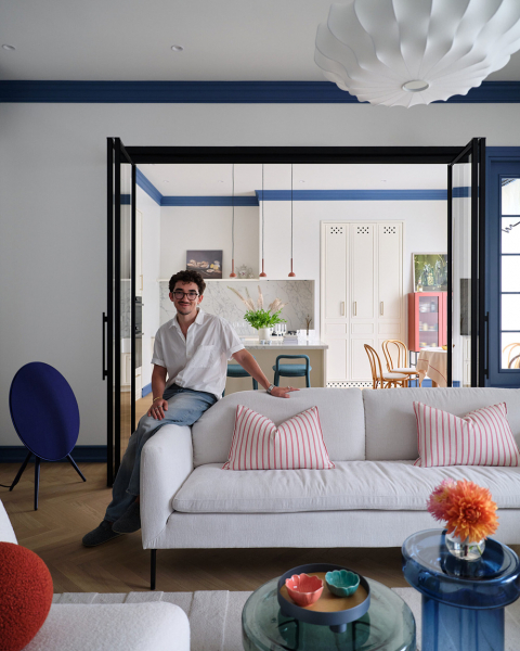 Свежие акценты в дизайне квартиры для молодой семьи в Алматы Свежие акценты в дизайне квартиры для молодой семьи в Алматы