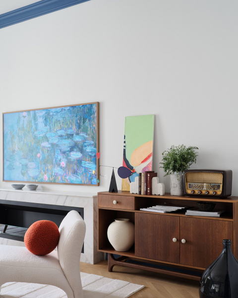 Свежие акценты в дизайне квартиры для молодой семьи в Алматы Свежие акценты в дизайне квартиры для молодой семьи в Алматы