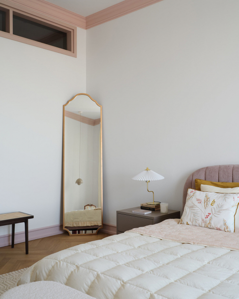 Свежие акценты в дизайне квартиры для молодой семьи в Алматы Свежие акценты в дизайне квартиры для молодой семьи в Алматы