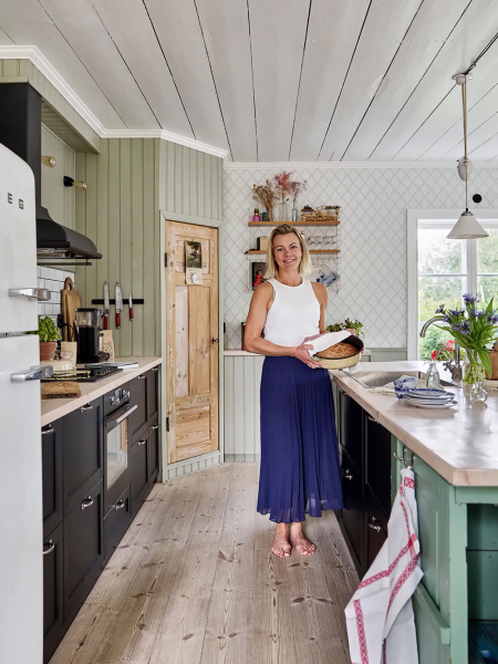 Эта старая ферма в Швеции — любимое гнёздышко молодой семьи