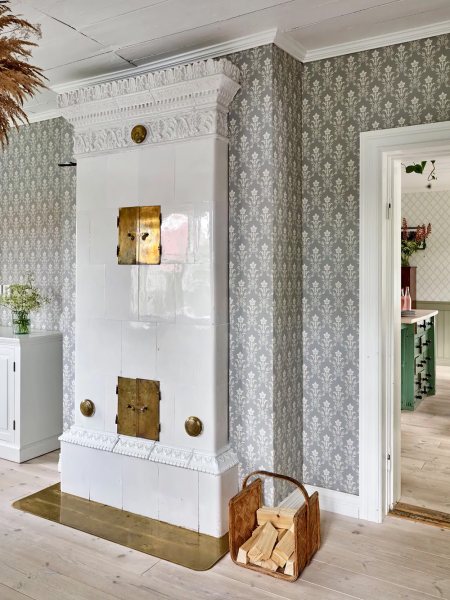 Эта старая ферма в Швеции — любимое гнёздышко молодой семьи