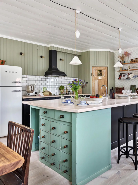 Эта старая ферма в Швеции — любимое гнёздышко молодой семьи