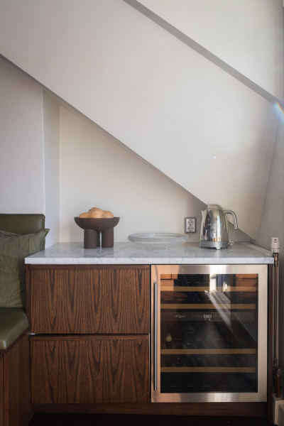 Роскошный интерьер мансардной квартиры в Стокгольме