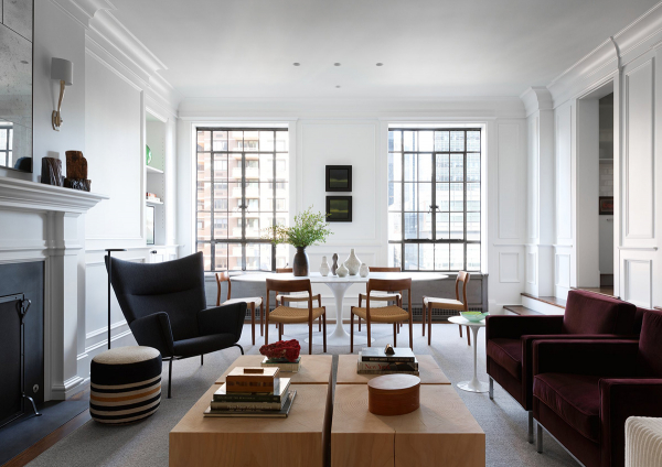 Стильные современные апартаменты на Манхеттене Стильные современные апартаменты на Манхеттене