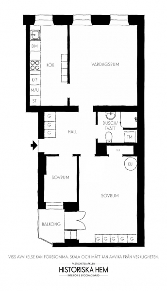 Светлый скандинавский интерьер со свежими акцентами (78 кв. м) Светлый скандинавский интерьер со свежими акцентами (78 кв. м)