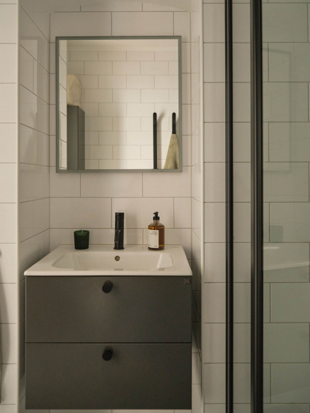 Светлый скандинавский интерьер со свежими акцентами (78 кв. м) Светлый скандинавский интерьер со свежими акцентами (78 кв. м)