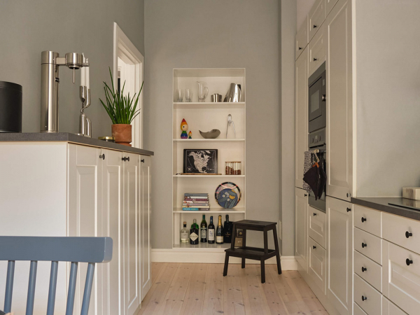 Светлый скандинавский интерьер со свежими акцентами (78 кв. м) Светлый скандинавский интерьер со свежими акцентами (78 кв. м)