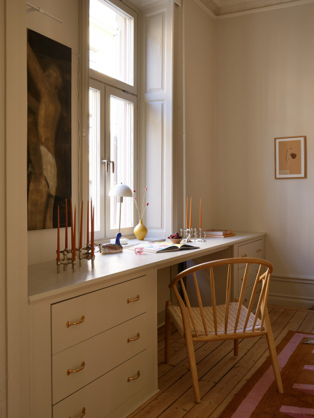 Тёплые песочные тона и интересные детали: квартира в Стокгольме Тёплые песочные тона и интересные детали: квартира в Стокгольме