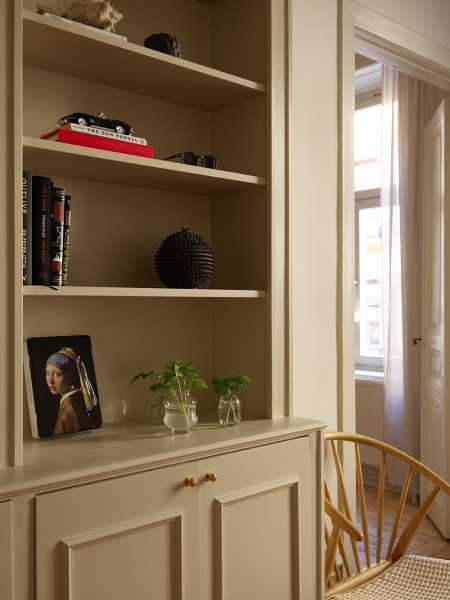 Тёплые песочные тона и интересные детали: квартира в Стокгольме Тёплые песочные тона и интересные детали: квартира в Стокгольме