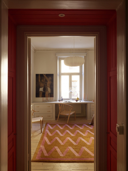 Тёплые песочные тона и интересные детали: квартира в Стокгольме Тёплые песочные тона и интересные детали: квартира в Стокгольме