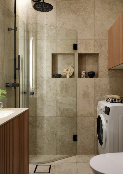 Тёплые песочные тона и интересные детали: квартира в Стокгольме Тёплые песочные тона и интересные детали: квартира в Стокгольме