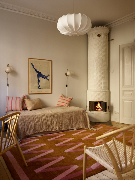 Тёплые песочные тона и интересные детали: квартира в Стокгольме Тёплые песочные тона и интересные детали: квартира в Стокгольме