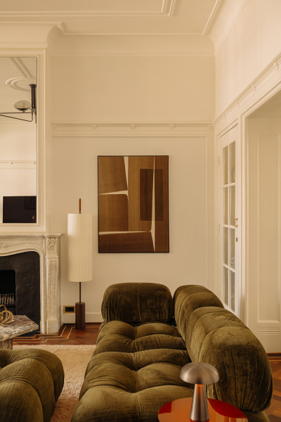 Великолепные апартаменты в Амстердаме, вдохновлённые парижскими интерьерами Великолепные апартаменты в Амстердаме, вдохновлённые парижскими интерьерами