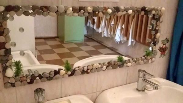 Самостоятельное декорирование зеркала Самостоятельное декорирование зеркала