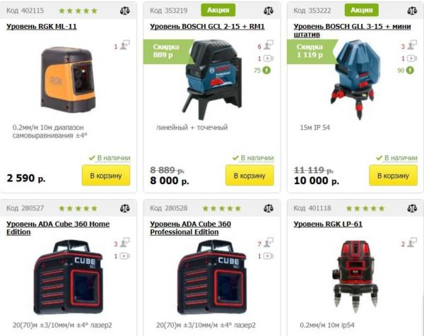 Какой лазерный нивелир (уровень) выбрать