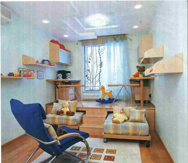 Интерьер маленькой комнаты своими руками