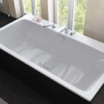 Габариты ванны: стальной, чугунной, акриловой