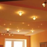 Как разместить светильники на потолке