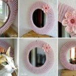 Самостоятельное декорирование зеркала Самостоятельное декорирование зеркала