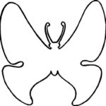 Трафареты бабочек для декора Трафареты бабочек для декора