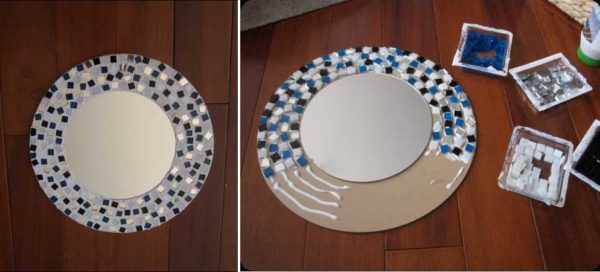 Самостоятельное декорирование зеркала Самостоятельное декорирование зеркала