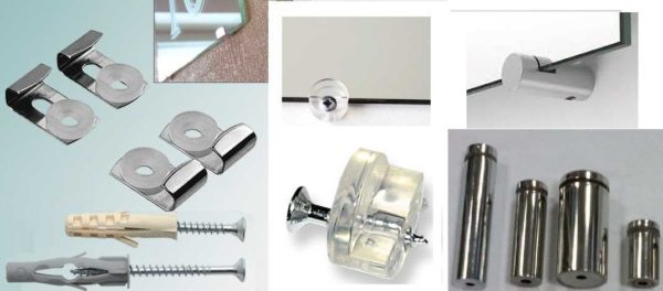 Как повесить зеркало на стену, шкаф