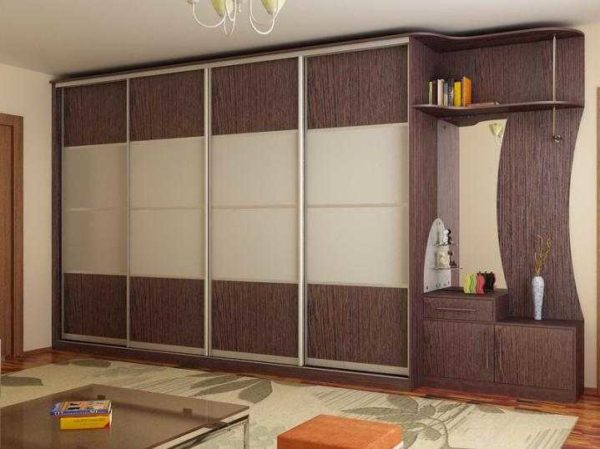 Шкаф купе в прихожую: идеи дизайна и наполнения