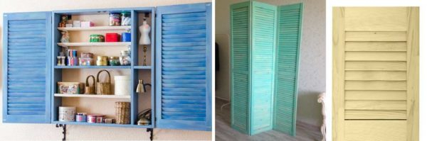 Двери-жалюзи: деревянные, пластиковые, металлические