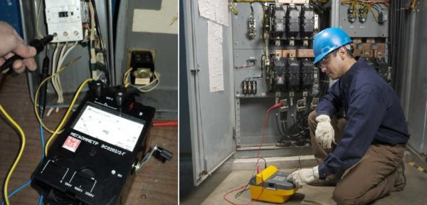 Как проводить измерения мегаомметром Как проводить измерения мегаомметром